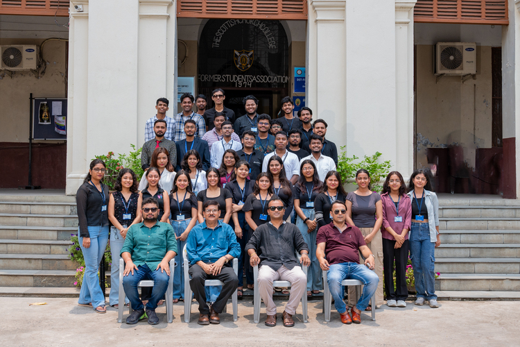 Group photos of the final year students (2025) with their teachers